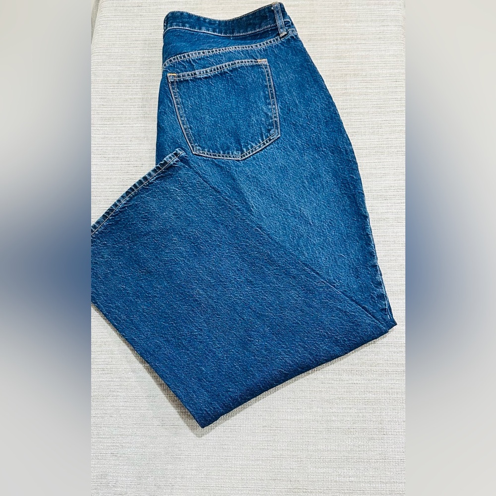 Abercrombie & Fitch Women’s EUC Curve Love High Loose Jeans‎ Sz 34/18 - Picture 2 of 10